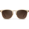 image:imageWearMe Pro WMP Eyewear  Mens Polarized Modern Rounded Square SunglassesCrystal Sand Brown  Dark Beige Gradient Lens