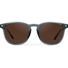 image:imageWearMe Pro WMP Eyewear  Mens Polarized Modern Rounded Square SunglassesCrystal Stone Blue  Brown Lens