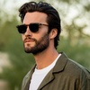 image:imageWearMe Pro WMP Eyewear  Mens Polarized Modern Rounded Square SunglassesCrystal Verde  Triple Black Lens