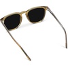image:imageWearMe Pro WMP Eyewear  Mens Polarized Modern Rounded Square SunglassesCrystal Verde  Triple Black Lens