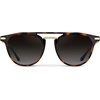 image:imageWearMe Pro WMP Eyewear  Mens Polarized Round Sunglasses RetroInspired Design with Acetate amp Metal FrameBrown Tortoise  Oak Brown Gradient Lens
