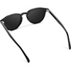 image:imageWearMe Pro WMP Eyewear  Mens Round Performance Golf Sunglasses Polarized AntiReflective Lenses and NonSlip Nose PadsBlack  Black Lens