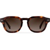 image:imageWearMe Pro WMP Eyewear  Mens Square Polarized Sunglasses Thick Acetate Frame Bold Geometric Shape Retro 60s DesignHavana Tortoise  Brown Gradient Lens