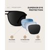 image:imageWearMe Pro WMP Eyewear  Polarized Modern Square Aviator Sunglasses for Men