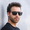 image:imageWearMe Pro WMP Eyewear  Polarized Modern Square Aviator Sunglasses for Men