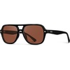 image:imageWearMe Pro Womens Polarized Aviator Sunglasses  Sport Style for Tennis amp Pickleball  AntiGlare Lens Wide CoverageBlack  Tinted Red Lens