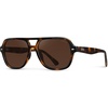 image:imageWearMe Pro Womens Polarized Aviator Sunglasses  Sport Style for Tennis amp Pickleball  AntiGlare Lens Wide CoverageBrown Tortoise  Dark Brown Lens