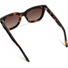 image:imageWearMe Pro Womens Polarized Large Square Sunglasses Subtle Cat Eye Corners Thick Frame amp Modern AestheticsTortoise Frame  Brown Lens