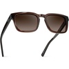 image:imageWMP Eyewear  Mens Polarized Square Sunglasses Thick Acetate Frame Modern Style UV400 ProtectionBurnt Cedar Brown  Brown Gradient Lens