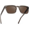 Crystal Gunmetal / Brown Lens