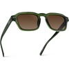 Jade Green / Brown Gold Gradient Lens