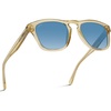 Crystal Yellow Frame / Gradient Blue Lens
