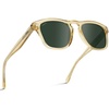 Crystal Yellow Frame / Smoke Green Lens