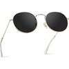 Gold Frame / Black Lens