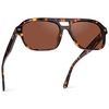 image:imageWearMe Pro  Womens Polarized Aviator Sunglasses Acetate Frame amp Trendy Sleek Double BridgeRuby Tortoise  Tinted Red Lens