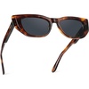 image:imageWearMe Pro  Womens Polarized Sunglasses CatEye Acetate Frame Rectangular Lenses Durable 5Barrel Hinges HandPolishedEmber Tortoise  Smoke Grey Lens