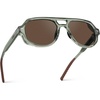 image:imageWearMe Pro Mens Polarized Aviator Sport Sunglasses  Lightweight NoSlip Fit for Pickleball amp Tennis  AntiGlare LensesSage Green  Brown Lens