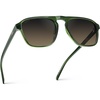 Jade Green / Grey Brown Gradient Lens