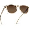 Sand Brown / Brown Gold Gradient Lens