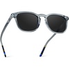 Crystal Cadet Grey Frame / Black Lens