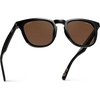 image:imageWearMe Pro WMP Eyewear  Mens Polarized Sport amp Golf Sunglasses Round Frame AntiReflective Lenses NonSlip Nose PadsBlack  Brown Lens