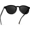 image:imageWearMe Pro WMP Eyewear  Mens Round Performance Golf Sunglasses Polarized AntiReflective Lenses and NonSlip Nose PadsBlack  Black Lens