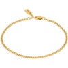 image:imageWearMe Pro Womens 2mm Cuban Link Bracelet  Adjustable Size