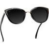 image:imageWearMe Pro Womens Cat Eye Mirrored Reflective Lenses Oversized Cateyes Sunglasses
