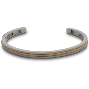 image:imageWearMe Pro Mens 3mm Cuff Bracelet with Rope Insert  Adjustable Size