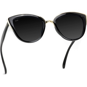 image:imageWearMe Pro Womens Cat Eye Mirrored Reflective Lenses Oversized Cateyes Sunglasses
